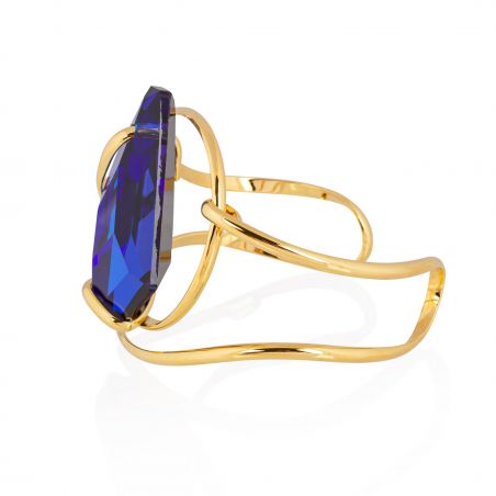 Andrea Marazzini bijoux - Bracelet cristal Swarovski Big De Art Bermuda Blu BR1