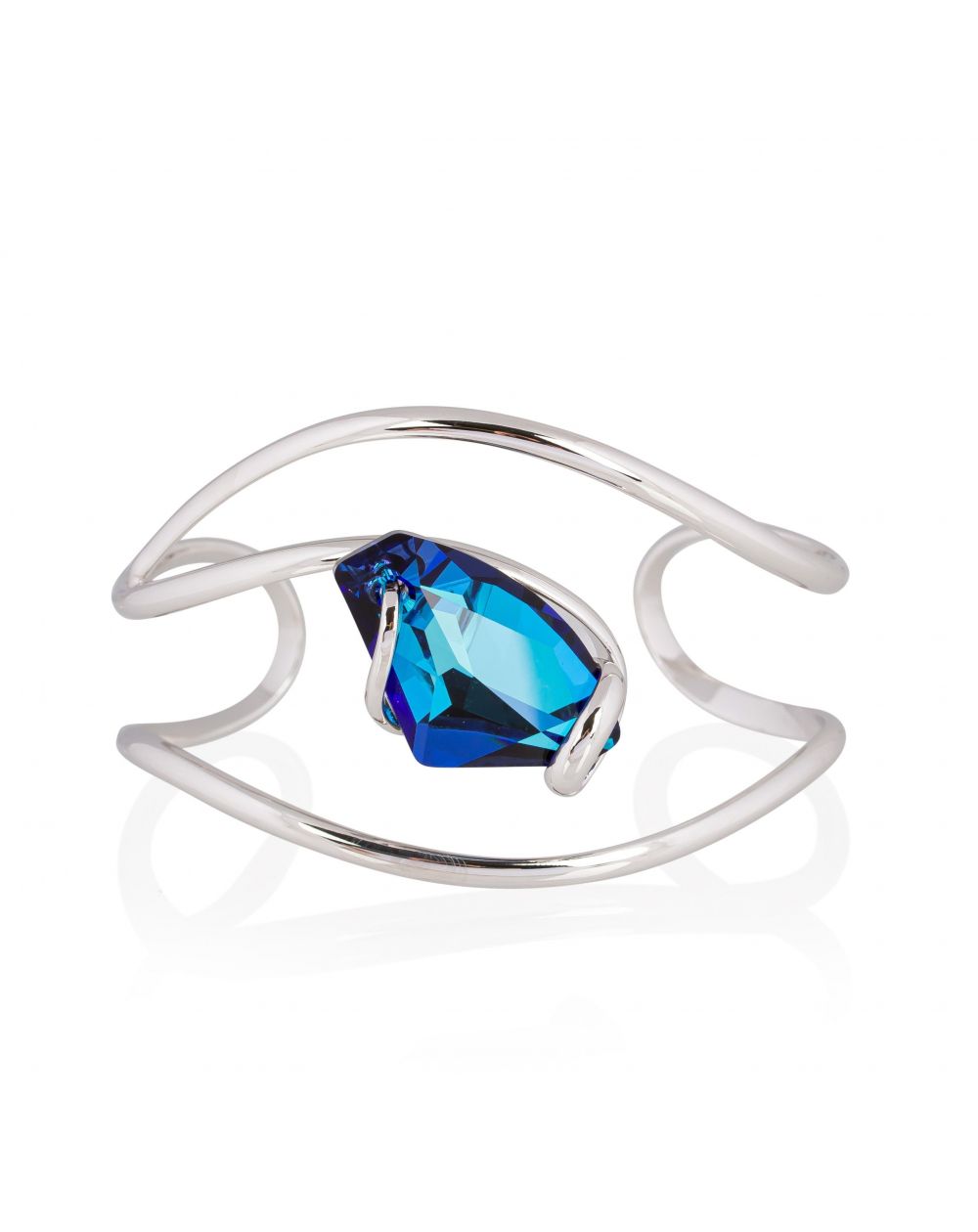 Andrea Marazzini bijoux - Bracelet cristal Swarovski Galactic Bermuda Blu