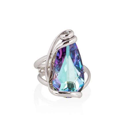 Andrea Marazzini - Bague cristal Swarovski Elegant Vitral Light