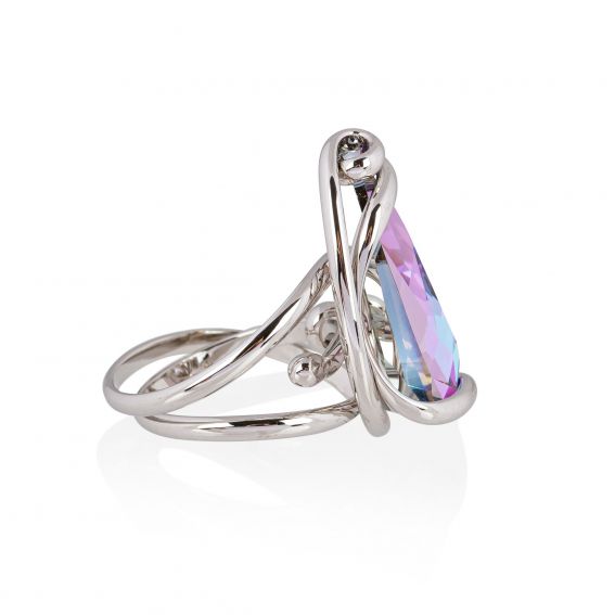 Andrea Marazzini - Bague cristal Swarovski Elegant Vitral Light