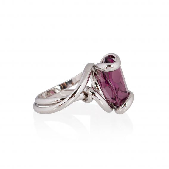 Andrea Marazzini - Bague cristal Swarovski Ovale Amethist