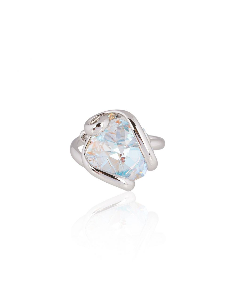 Andrea Marazzini - Bague cristal Swarovski Octagon AB