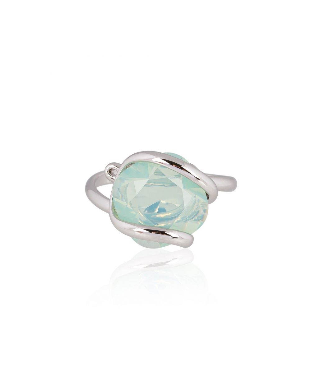 Andrea Marazzini - Bague cristal Swarovski Mini Green Opal
