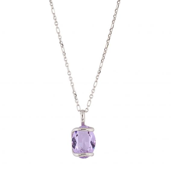 Collier Andrea Marazzini - Cristal Swarovski Ovale Lilla