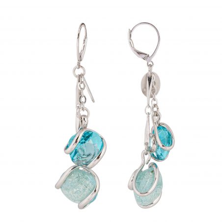 Boucles d'oreille Andrea Marazzini - Venice Light Turquoise Double