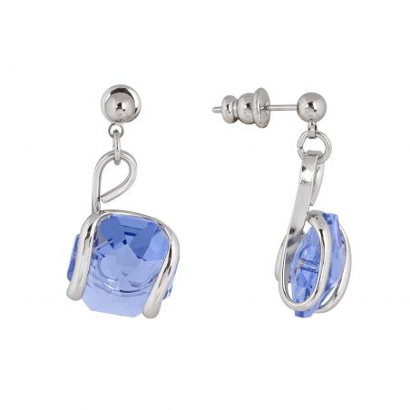 Boucles d'oreille Andrea Marazzini - Octagon Light Blue Courtes