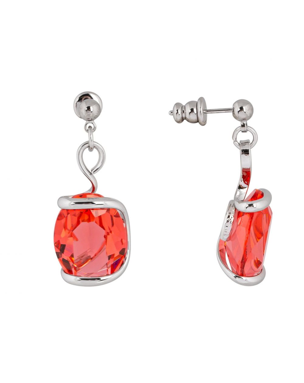 Swarovski blue crystal earrings