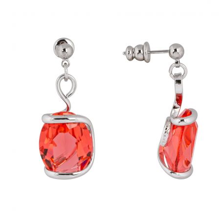 Swarovski blue crystal earrings