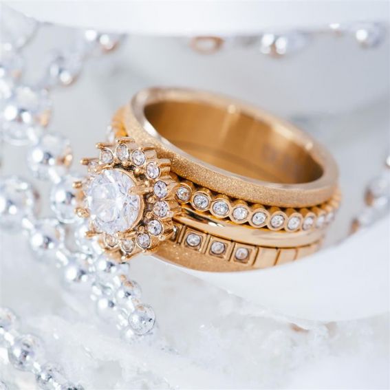 Lucia 2mm doré| R06200 | Bagues de la marque iXXXi
