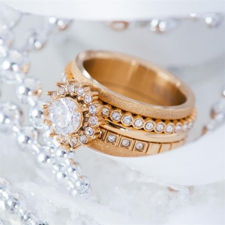 Lucia 2mm doré| R06200 | Bagues de la marque iXXXi