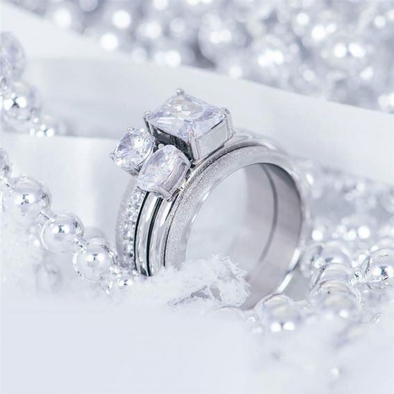 Yule 2mm argenté| R06201 | Bagues de la marque iXXXi