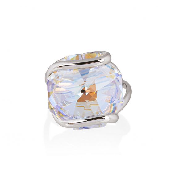Andrea Marazzini - Bague cristal Swarovski Octagon AB