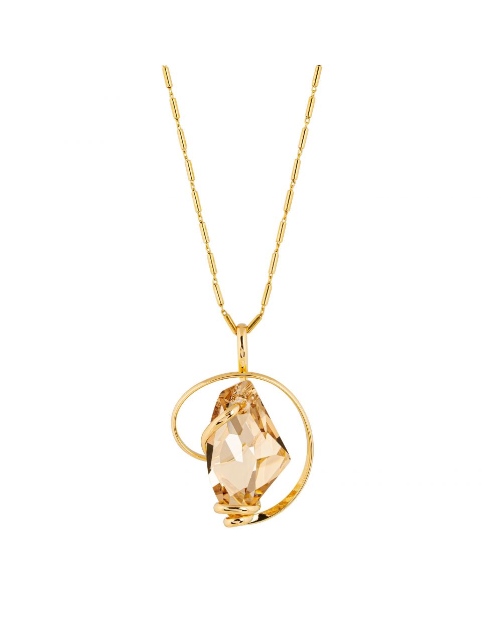 Collier Andrea Marazzini - Cristal Swarovski Galactic Golden Shadow