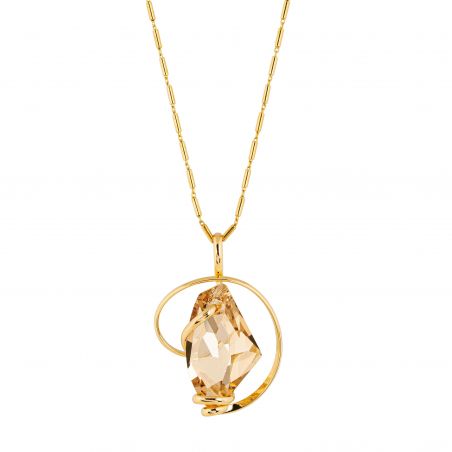 Collier Andrea Marazzini - Cristal Swarovski Galactic Golden Shadow