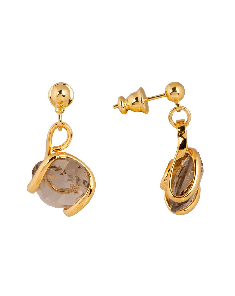 Boucles d'oreille Andrea Marazzini - Mini Smoky courtes