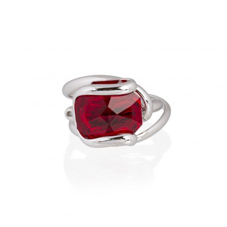 Andrea Marazzini - Bague cristal Swarovski Octagon Siam