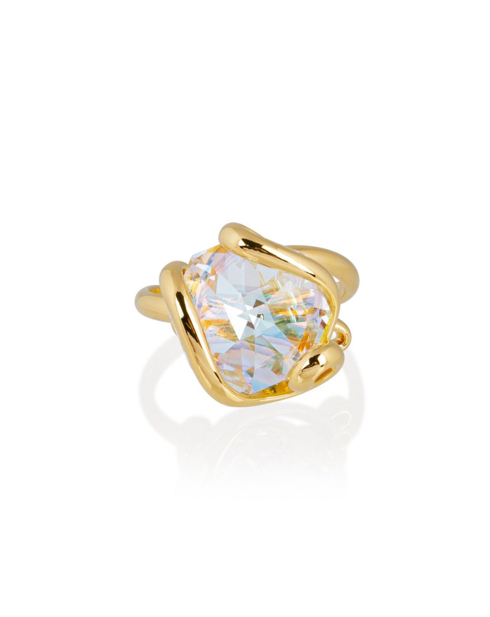 Andrea Marazzini - Bague cristal Swarovski Octagon AB