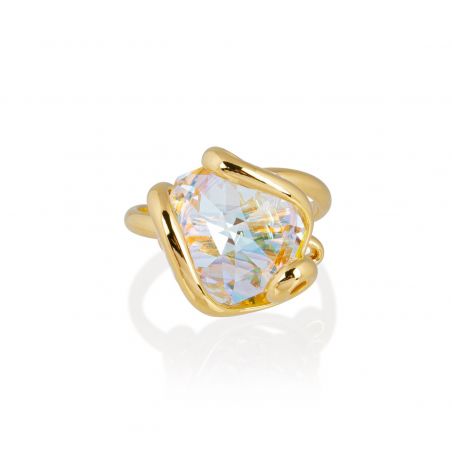 Andrea Marazzini - Bague cristal Swarovski Octagon AB