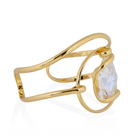 Andrea Marazzini bijoux - Bracelet cristal Swarovski Drop AB BR1