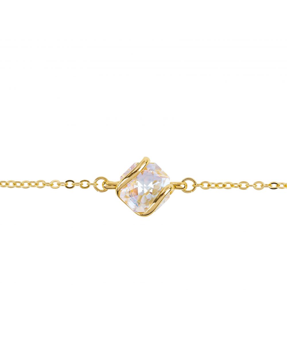 Andrea Marazzini bijoux - Bracelet cristal Swarovski Octagon AB