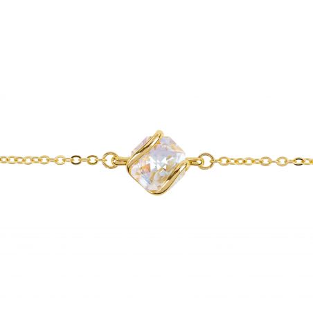 Andrea Marazzini bijoux - Bracelet cristal Swarovski Octagon AB