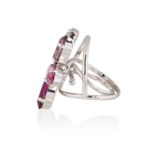 Moondust zwarte ring