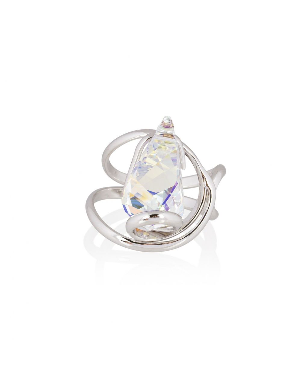 Andrea Marazzini - Bague cristal Swarovski Helix AB