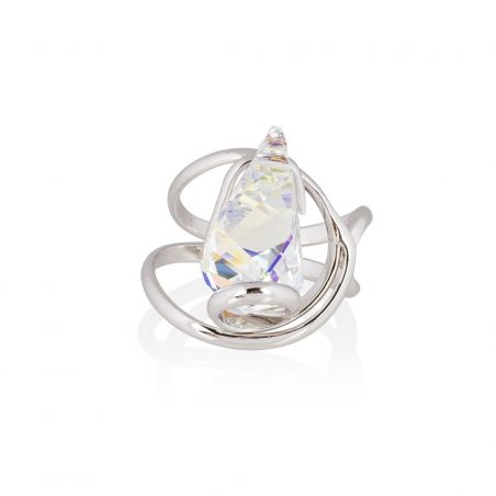 Andrea Marazzini - Bague cristal Swarovski Helix AB