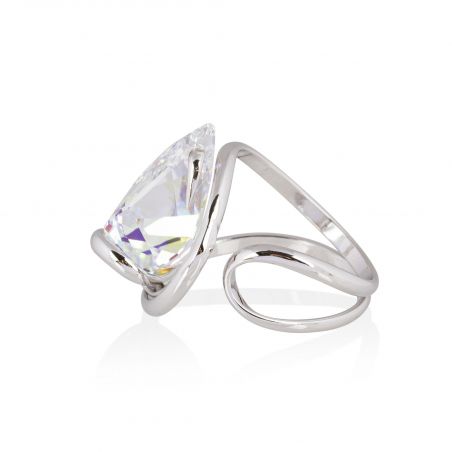 Andrea Marazzini - Bague cristal Swarovski Helix AB