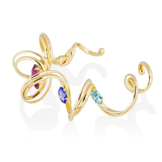 Andrea Marazzini bijoux - Bracelet cristal Swarovski Navette F09 Arlequine Mon Rêve