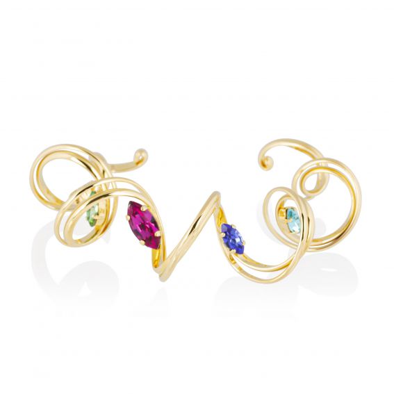 Andrea Marazzini bijoux - Bracelet cristal Swarovski Navette F09 Arlequine Mon Rêve