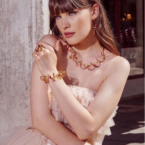 Andrea Marazzini bijoux - Bracelet cristal Swarovski Navette F09 Arlequine Mon Rêve