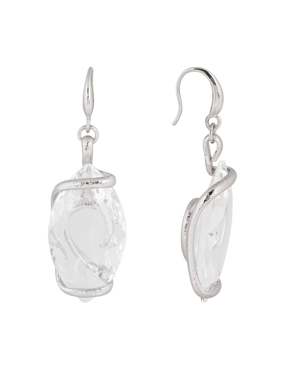 Boucles d'oreilles Andrea Marazzini - Cristal Swarovski Perina Crystal Courtes E1