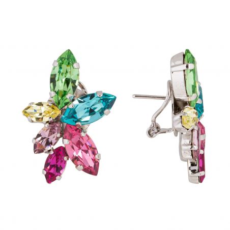 Boucles d'oreilles Andrea Marazzini - Cristal Swarovski Navette F43 Rio