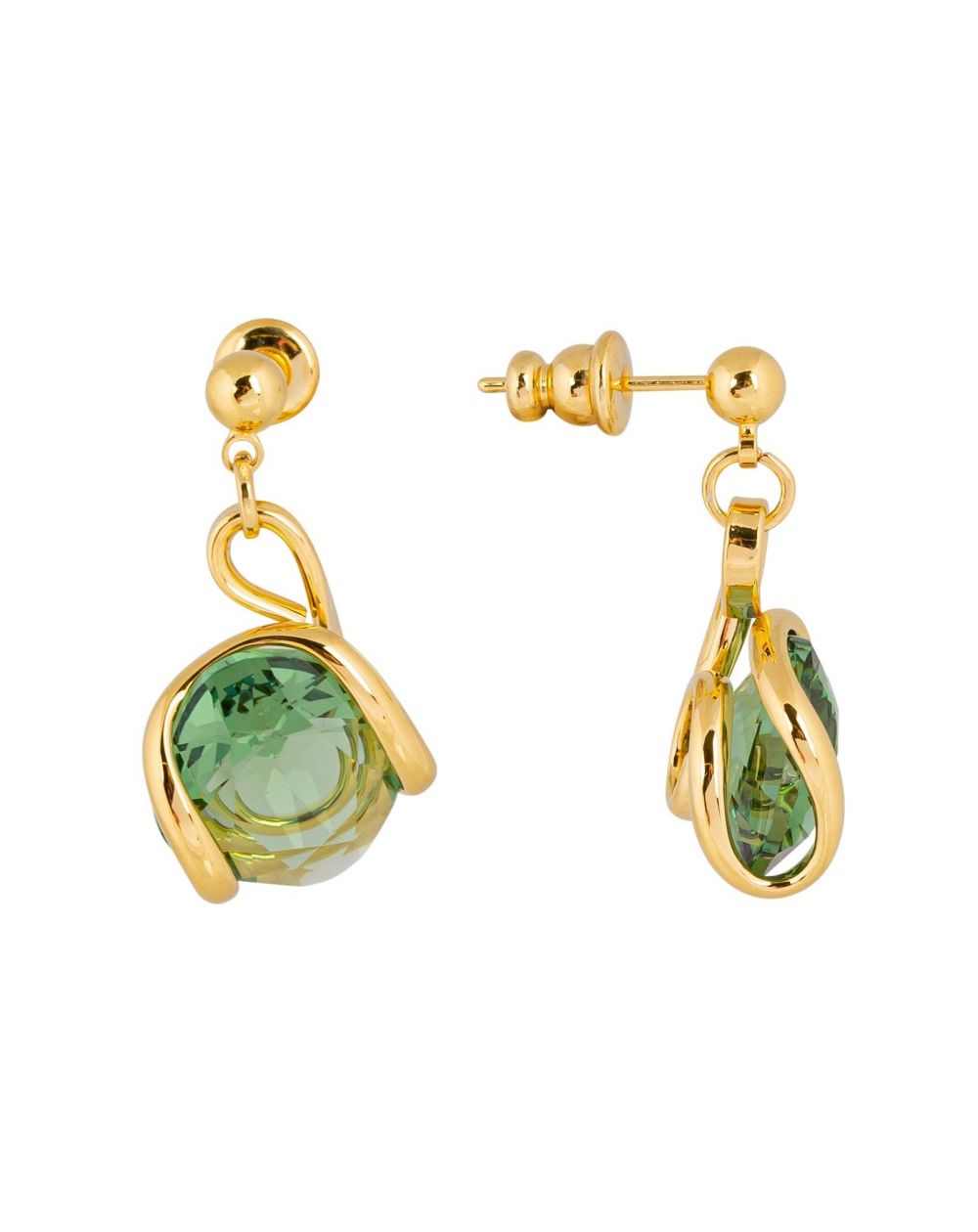 Boucles d'oreilles Andrea Marazzini - Cristal Swarovski Mini Erinite Courtes