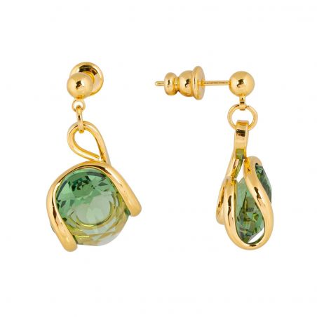 Boucles d'oreilles Andrea Marazzini - Cristal Swarovski Mini Erinite Courtes