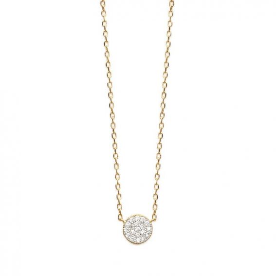 Collier pl-or 750 3mic oz