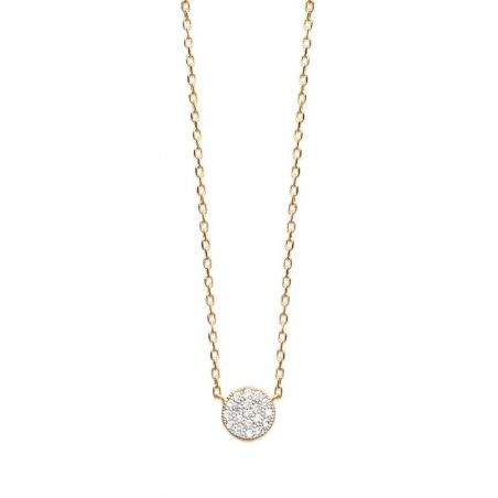 Collier pl-or 750 3mic oz