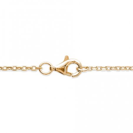 Bracelet pavé de pierres pour femme - bracelet en plaqué or