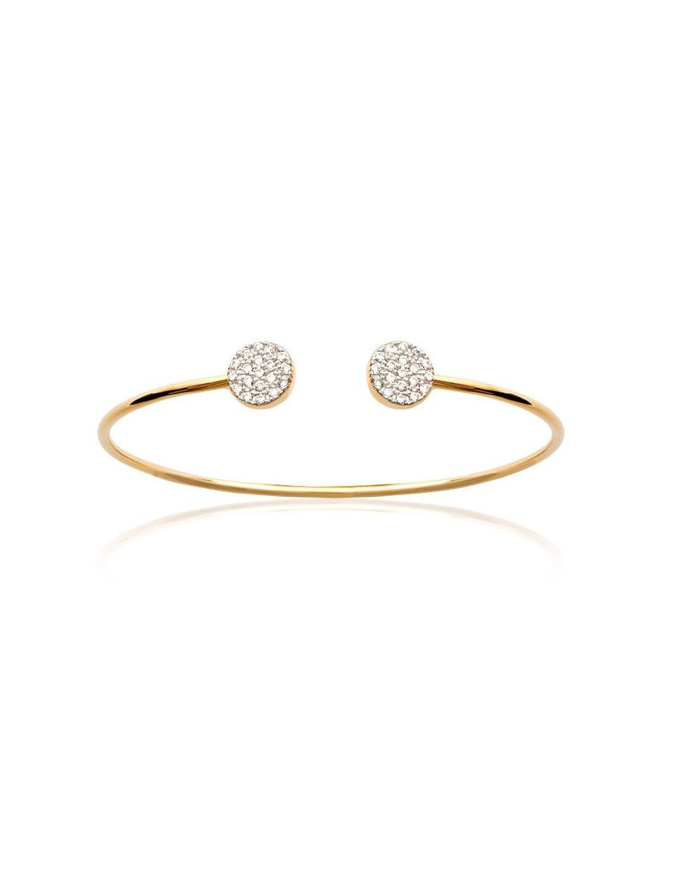 Gouden veer armband