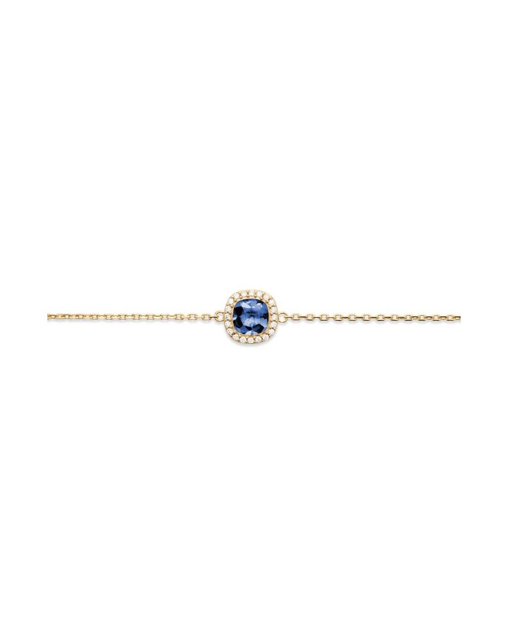 Bracelet pl-or 750 3mic ps