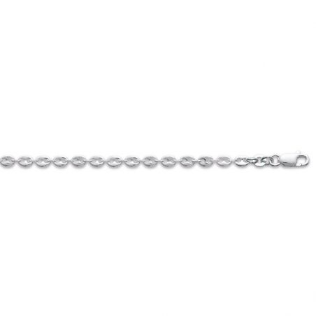 Collier grain de café 3,7mm argent 925 - Bijoux en argent