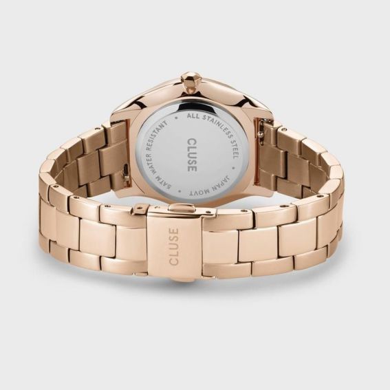 CLUSE Watch - Triomphe Steel White Pearl, Silver Color