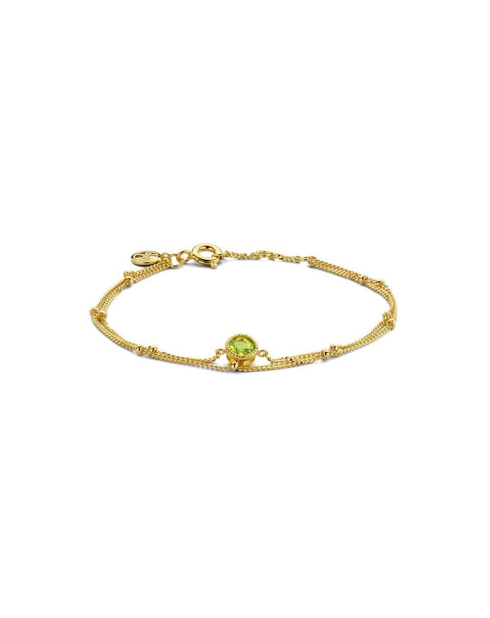 Bracelet Blossom Diamanti Per Tutti - 1 peridot - Bracelet argent