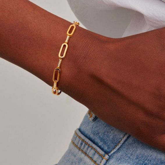 Bracelet Unchain Diamanti Per Tutti - 15 diamants - Bracelet argent