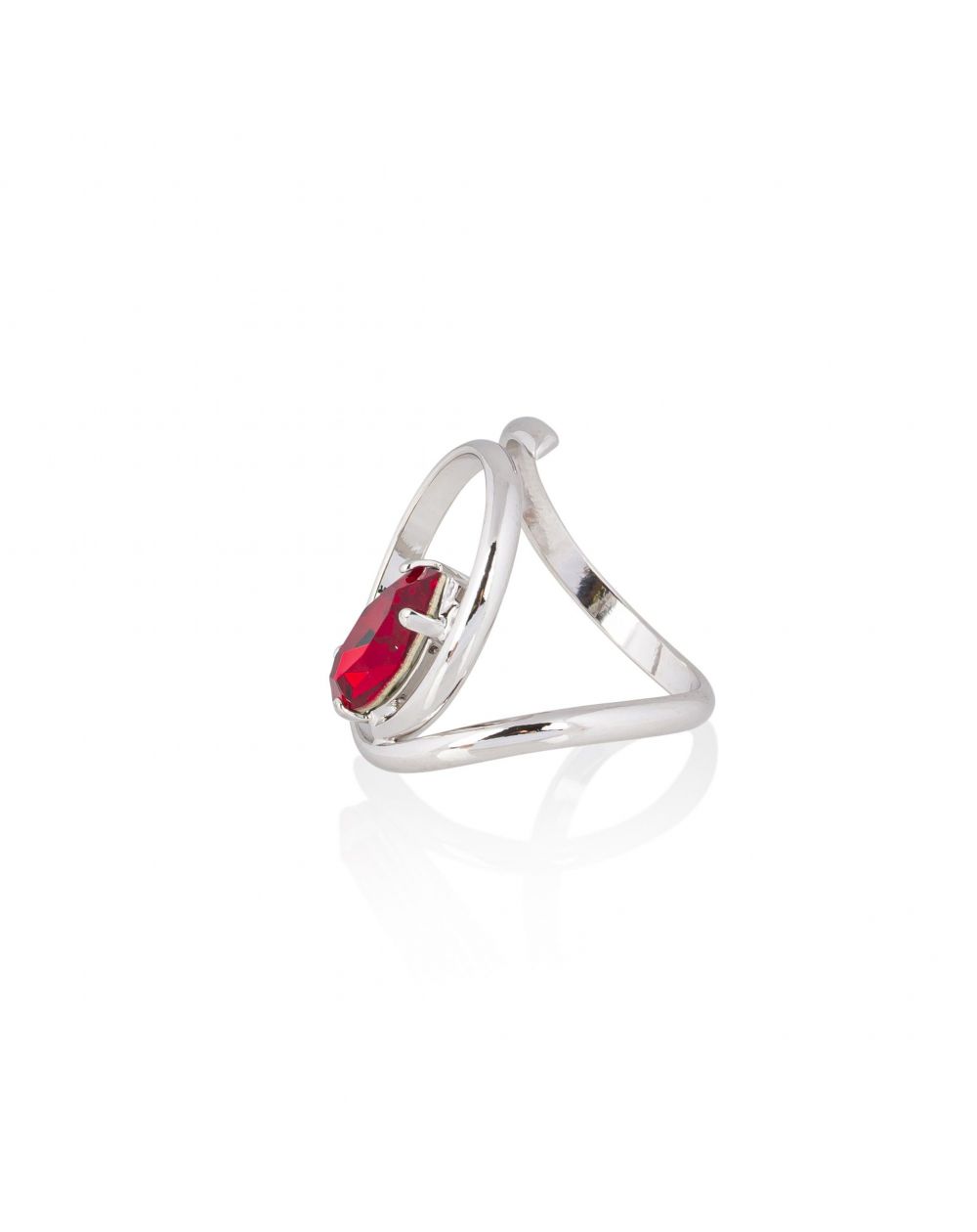 Andrea Marazzini - Bague cristal Swarovski Navette Siam Medina