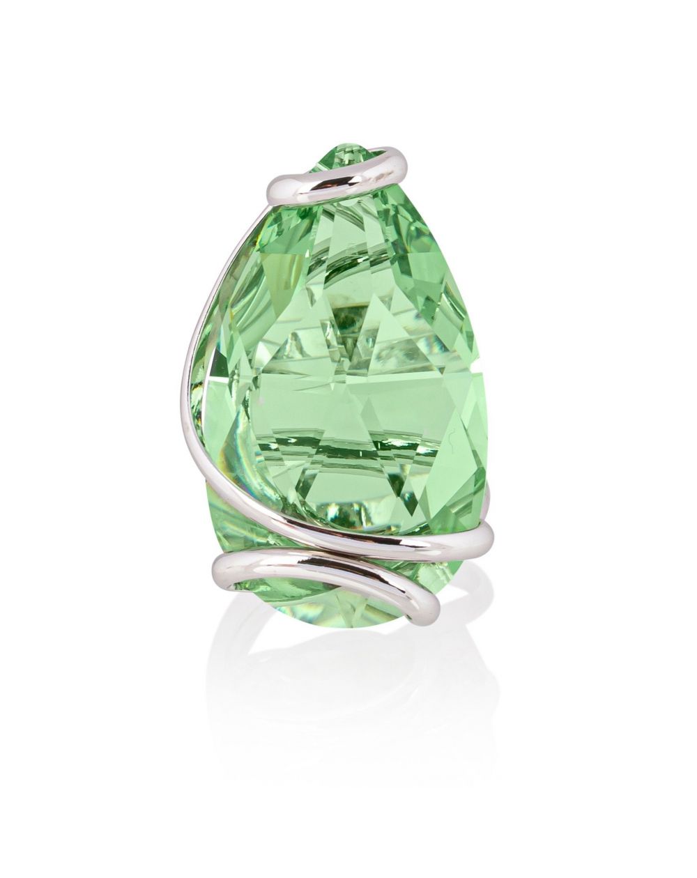 Marazzini Swarovski Kristallen Ring Klein Boeket Fuchsia