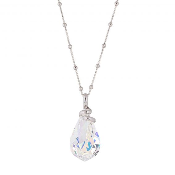 Marazzini Swarovski Crystal Big Moondust Vitral Light Necklace