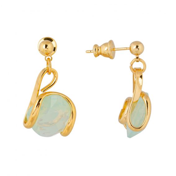 Boucles d'oreilles Andrea Marazzini - Cristal Swarovski Mini Green Opal