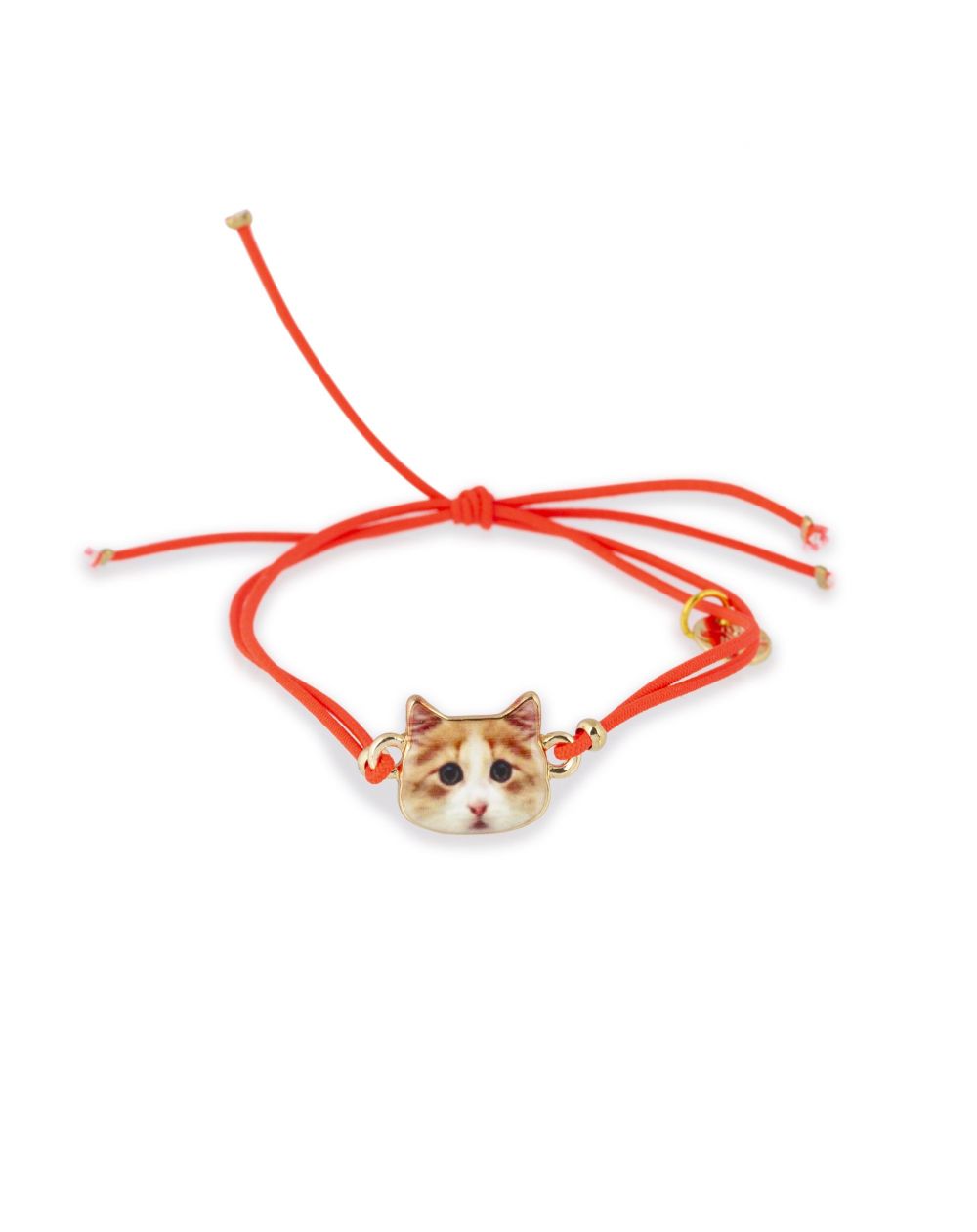 Armband 7bis lolcat - Roze kat
